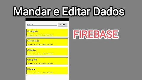 Sketchware pro . como  Editar dados do FIREBASE no seu projeto + Lógica Bônus!!