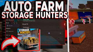 Storage Hunters: Open World 2026 - AUTO BID, AUTO FARM, INFINITE CASH! (NO KEY)