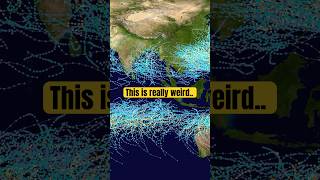 Something Really Weird Happens When You Plot Every Hurricane On A Map