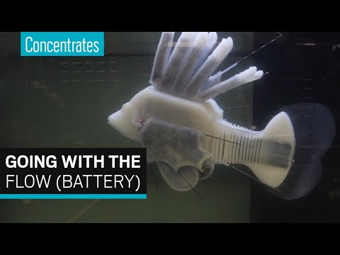 Electrochemistry helps this fish bot shimmy