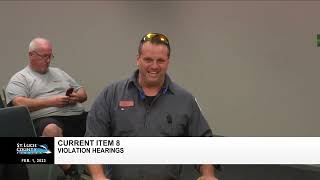 St. Lucie County Code Enforcement Board, Feb. 1, 2023