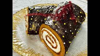 TRONCO DE NAVIDAD EXQUISITO ¡RECETA NUEVA! POSTRE NAVIDAD 2023 by Recetas de Esbieta 139,980 views 3 months ago 17 minutes