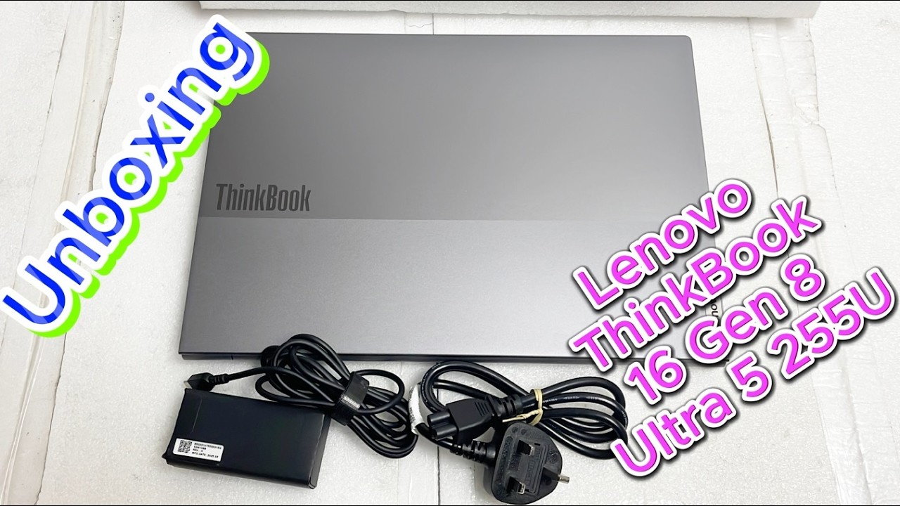 Lenovo ThinkBook 16 G8 Ultra 5 255U Unboxing | 21SK002LGR | ThinkBook 16 Gen 8 Review