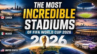Inside All 16 FIFA World Cup 2026 Stadiums | Ultimate Stadium Tour Across 3 Countries #fifaworldcup