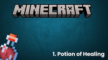 How to make Potion of Healing in Minecraft(1.21 Java/Bedrock)