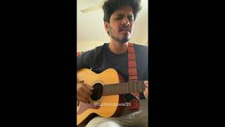 Video thumbnail of "Khaabon Ke Parindey Acoustic Cover By Razik Mujawar"