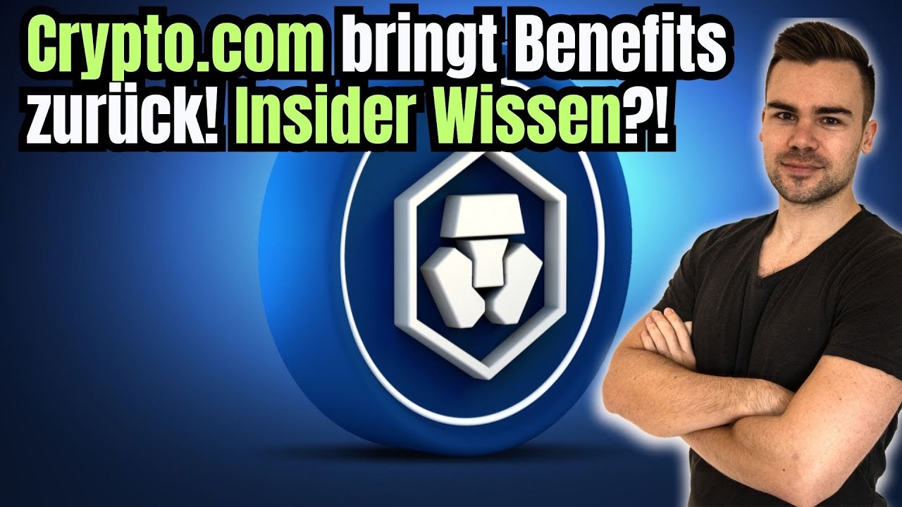 Crypto.com (CRO) bringt Debit-Karten Benefits zurück?! | Insiderwissen,  oder komisches Marketing?!