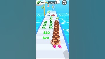 Bakery stack level 49 😅|| Pushyabhuti #shorts #gaming #gamingvideos #viral #trending