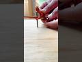 How to tie clove hitch rope knot with nail #shorts #youtubeshorts #knot