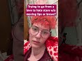 I tried ig #relatable #genderfluid #curlyhair #music #trending