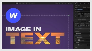 HOW TO PLACE AN IMAGE IN TEXT ON WEBFLOW: Easy SVG Text Masking For Web Design