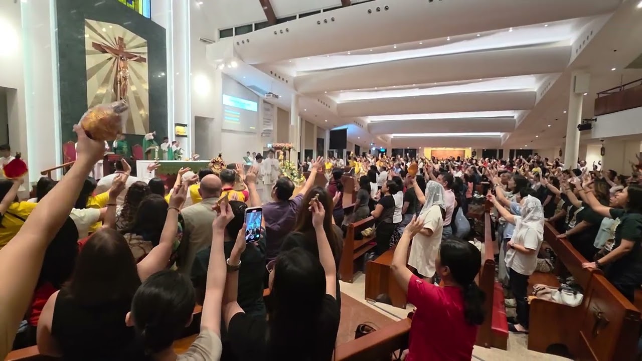 Batobalani Sa Gugma... sung in Singapore, OLPS Church on 23 Jan 2026