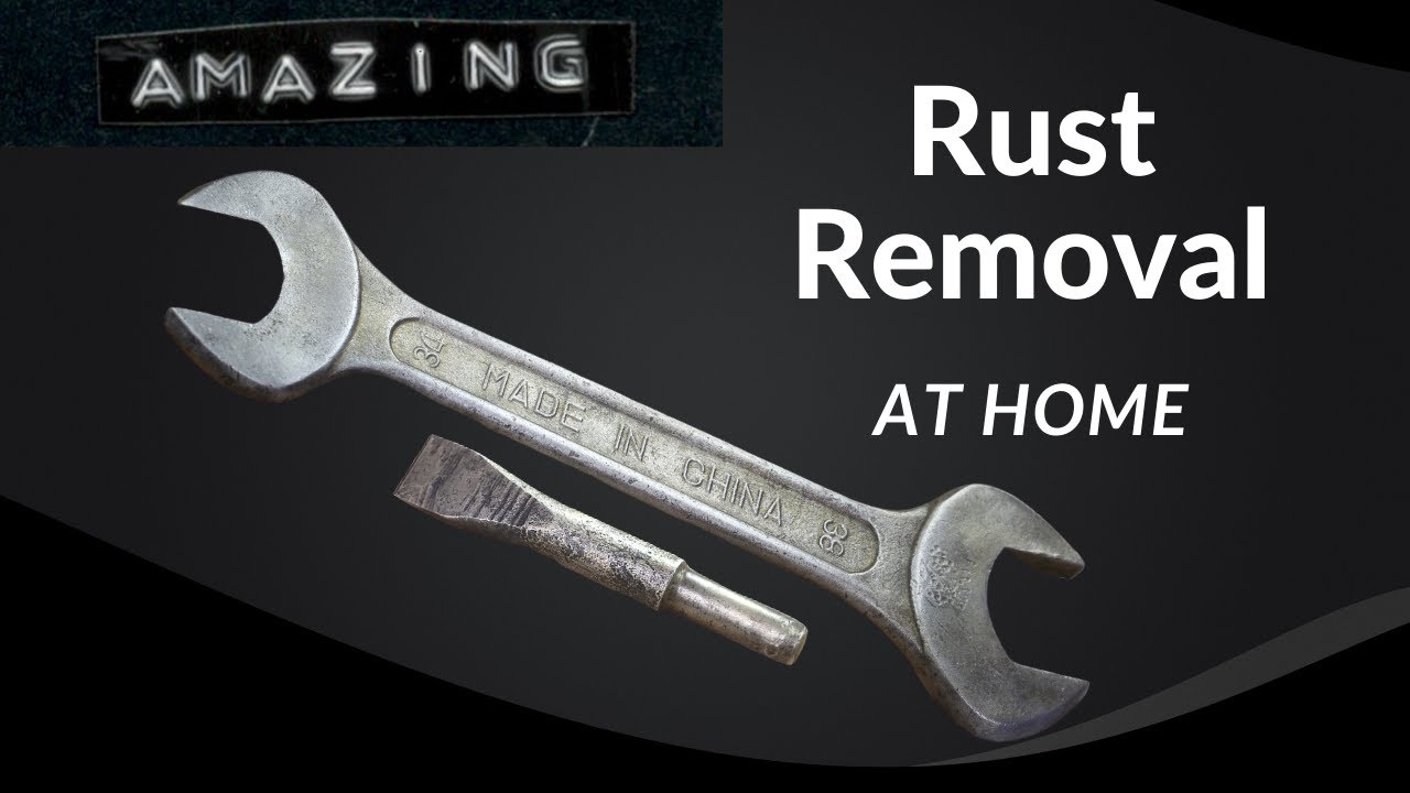 Rust Removal Chisel Key and Chisel Rust Remove at Home - YouTube