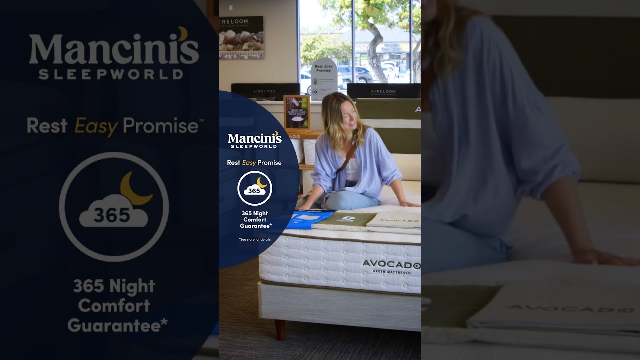 365 Nights to Be Sure 😴 | Mancini’s Sleepworld Comfort Guarantee