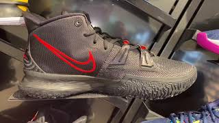 Nike Kyrie 7 “Bred” (Black/University Red/White/Black) Men’s Basketball Shoes - SKU: CQ9326-001