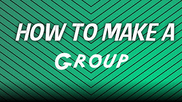 Steam How to make a Group Easy!