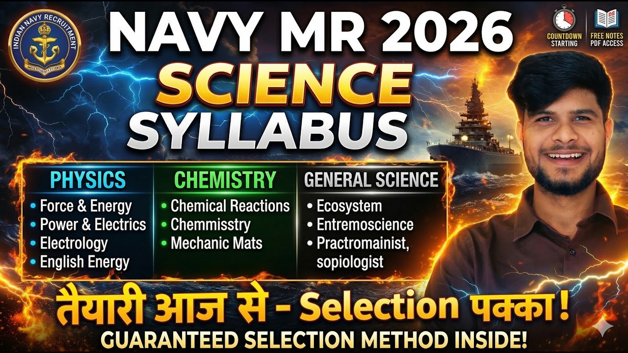 Navy MR Science Syllabus 2026