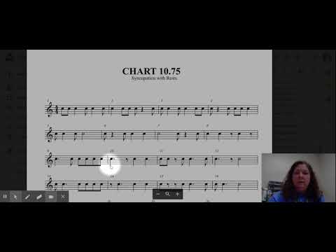 Rhythm Chart 10.75: Syncopation with Rests