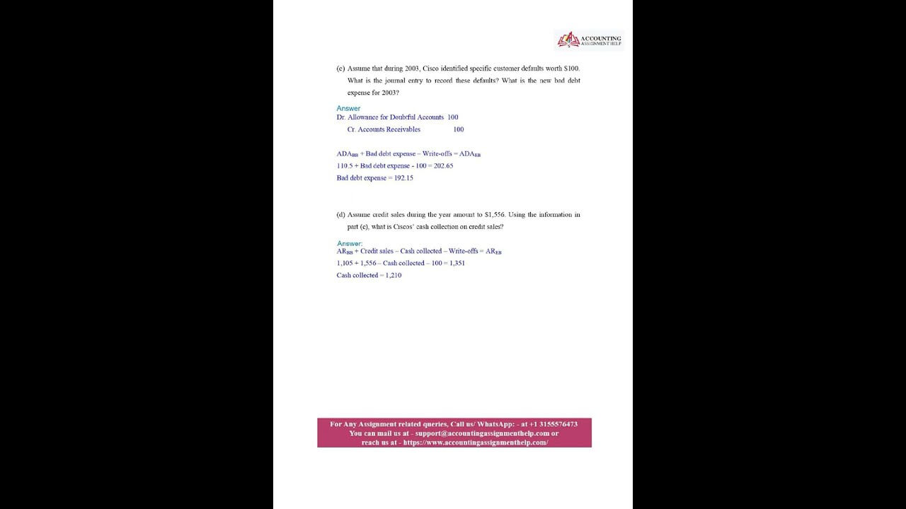 Write My Accounting Assignment