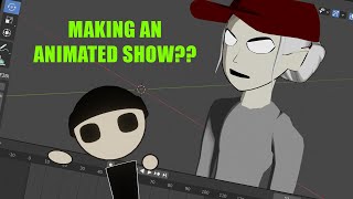 Making An Animated Show with ONLY TWO PEOPLE?? (Animated Show Dev Log)