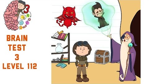 Brain Test 3 Level 112 Find a way to save Dracula! Walkthrough