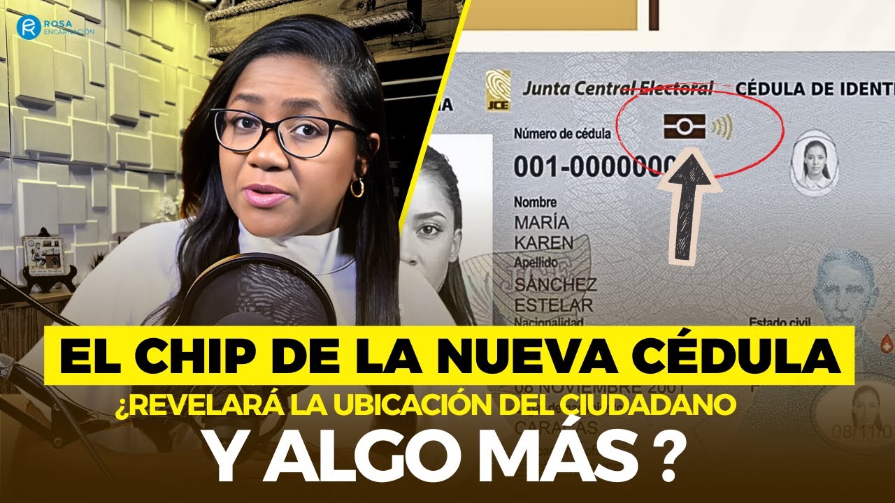 ESTO ES LO QUE ESCONDE EL CHIP DE TU NUEVA CÉDULA - YouTube