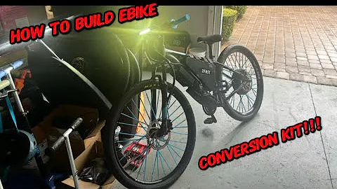 HOW TO BUILD EBIKE CONVERSION KIT!!! 2fastebikes Kit. @2FastEbikes 