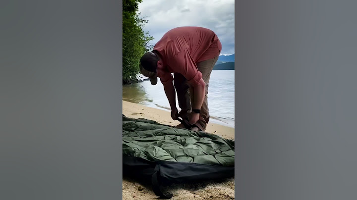 Crua Sleeping Bag Unpack | Cozy Camping Setup | Camp Vibes Only