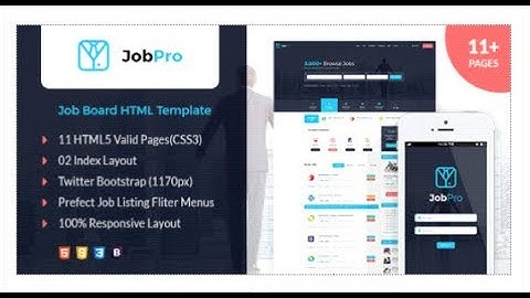 Job Pro - Job Board HTML Template | Themeforest Templates