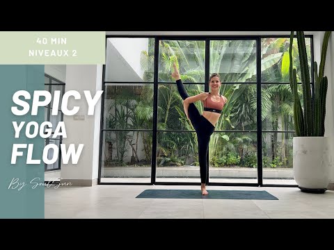 Power Yoga | 40min Spicy Flow Vinyasa niveau intermédiaire