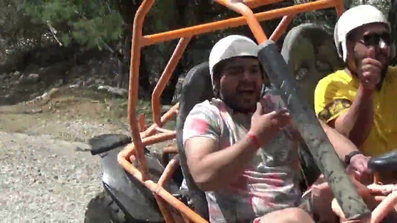 #Buggy Zipline Rafting Antalya trip