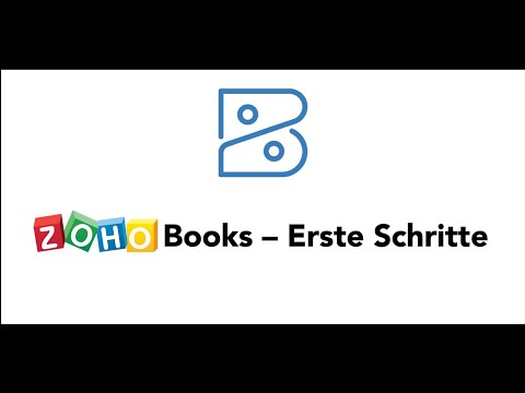 Zoho Books - Erste Schritte