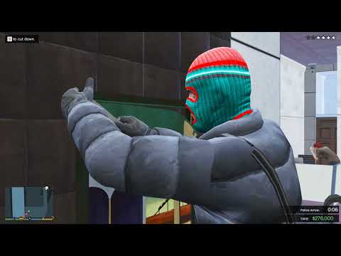 GTA 5 - Trevor & Brad: The Palace Jewel Heist + Ten Star Escape 