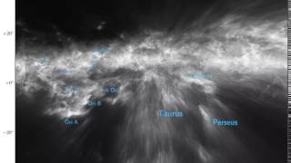 Orbiting the Sun: A 3-D rendering of dust viewed from a loop around the sun