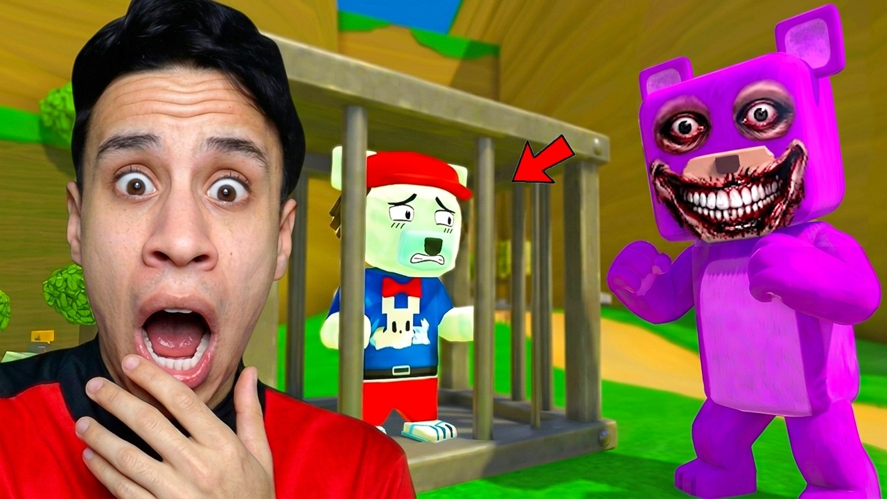 لا تلعب لعبة الدب الخارق الساعة 3 بالليل مع اخوك الصغير..(الدب الشيطاني) !!؟ 🔥😱