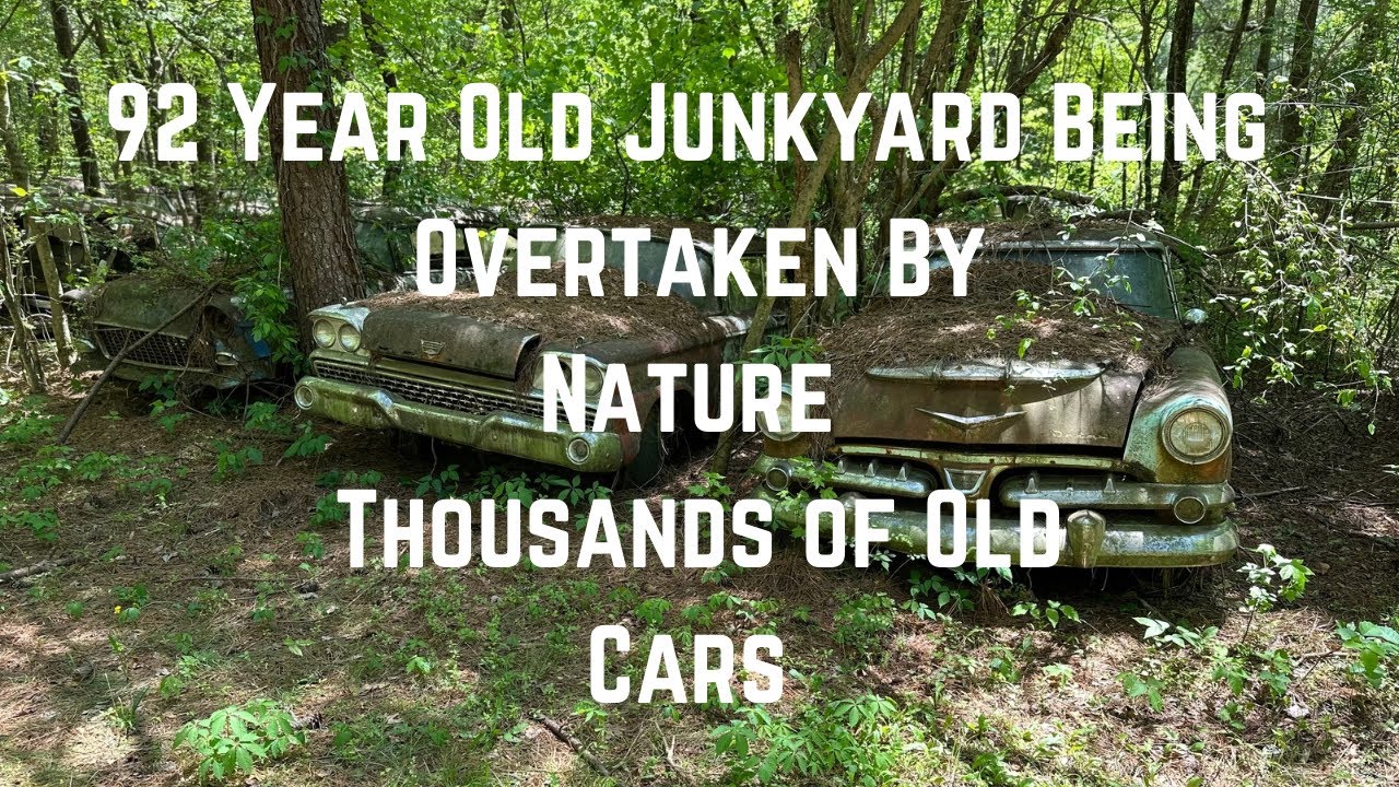 Old Car City, White GA - Walking Tour - Thousand of Cars Overtaken By Nature