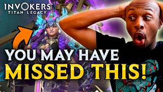 ALL NEW Invokers & Titans Preview! This Is Insane! Update 0.60 Invokers: Titan Legacy