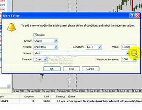 Forex MetaTrader 4 Platform Part 9: Alerts . Forex Education . Learn Forex Trading
