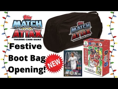 Opening the Topps Match Attax 2020/21 Festive Boot Bag| Hazard Silver LE! | New Exclusive Product!