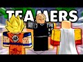 Genos destroys toxic teamers in roblox the strongest battlegrounds 