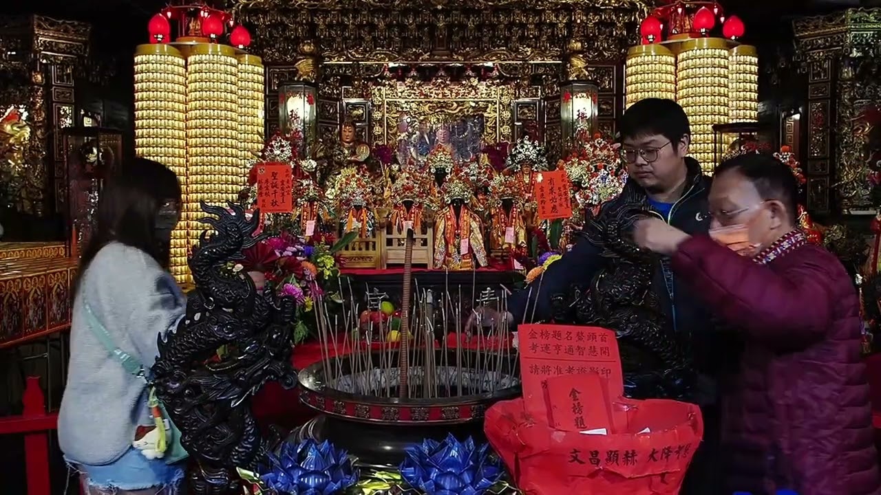 青山宮, 萬華, 台北市. December 11, 2025. (Om System OM-1 Video)