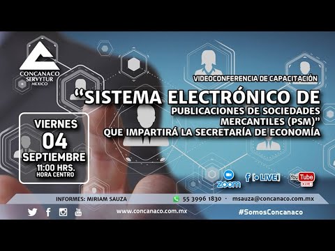 Sistema Electrónico de Publicaciones de Sociedades Mercantiles (PSM) - Secretaría de Economía