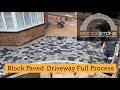 Block Paved Tegula Driveway - Full Process #blockpaving #driveways