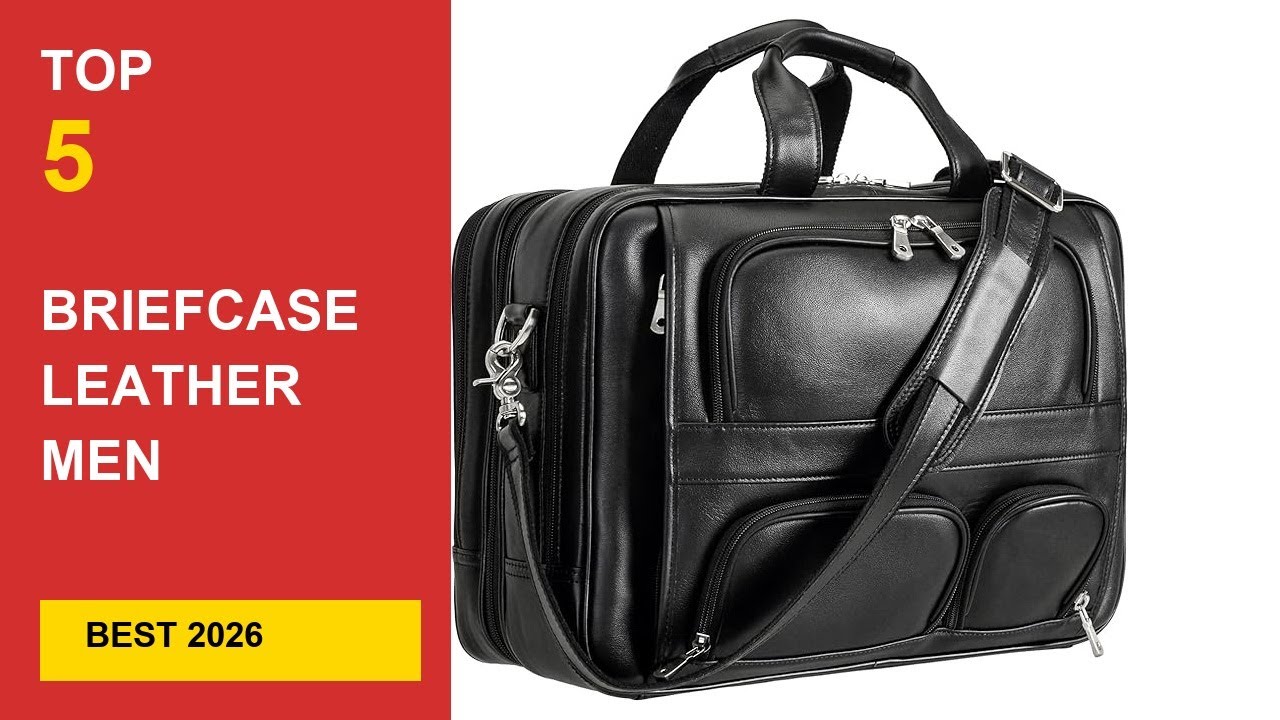 Best Briefcase Leather Men Business in 2026 - Expert Reviews in 2026
