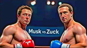 EPIC AI-GENERATED FACE-OFF: Mark Zuckerberg vs Elon Musk in a Brutal MMA Cage Fight! | Who Wins?