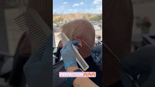 PERFECTION PIXIE HAIRCUT SIDE BASIC LINE: Complete Tutorial Linked Below! 🔥🔥🔥