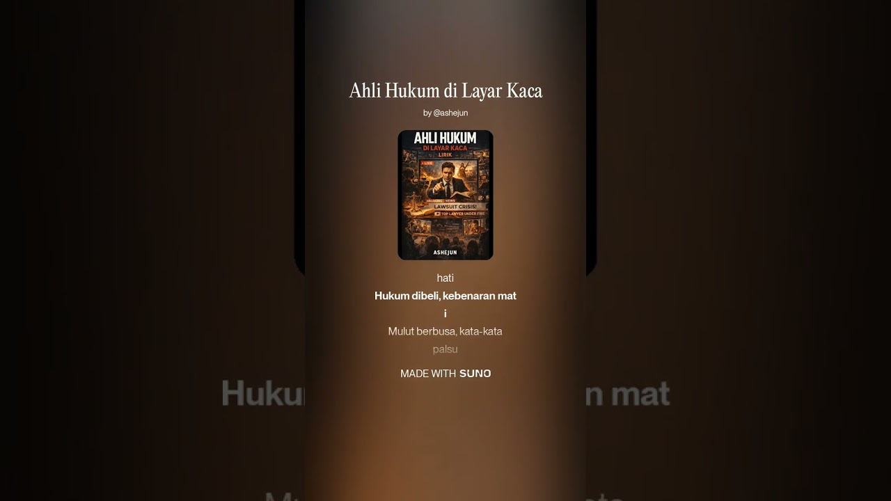 Ahli Hukum di Layar Kaca