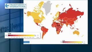 Опубликован индекс восприятия коррупции этого года