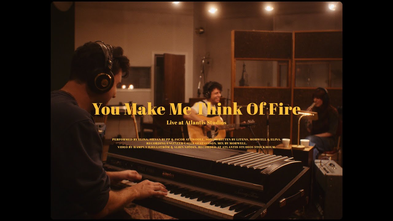 Watch Elina - You Make Me Think Of Fire (Live at Atlantis Studios) on YouTube Watch Elina - You Make Me Think Of Fire (Live at Atlantis Studios) on YouTube