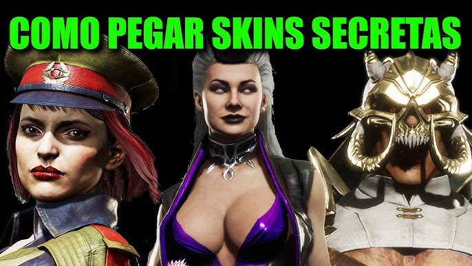 Lutadoras de Mortal Kombat 11 recebem skins klássicas